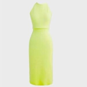 J. Crew Tie-Back Halter MIDI Dress — NWT!